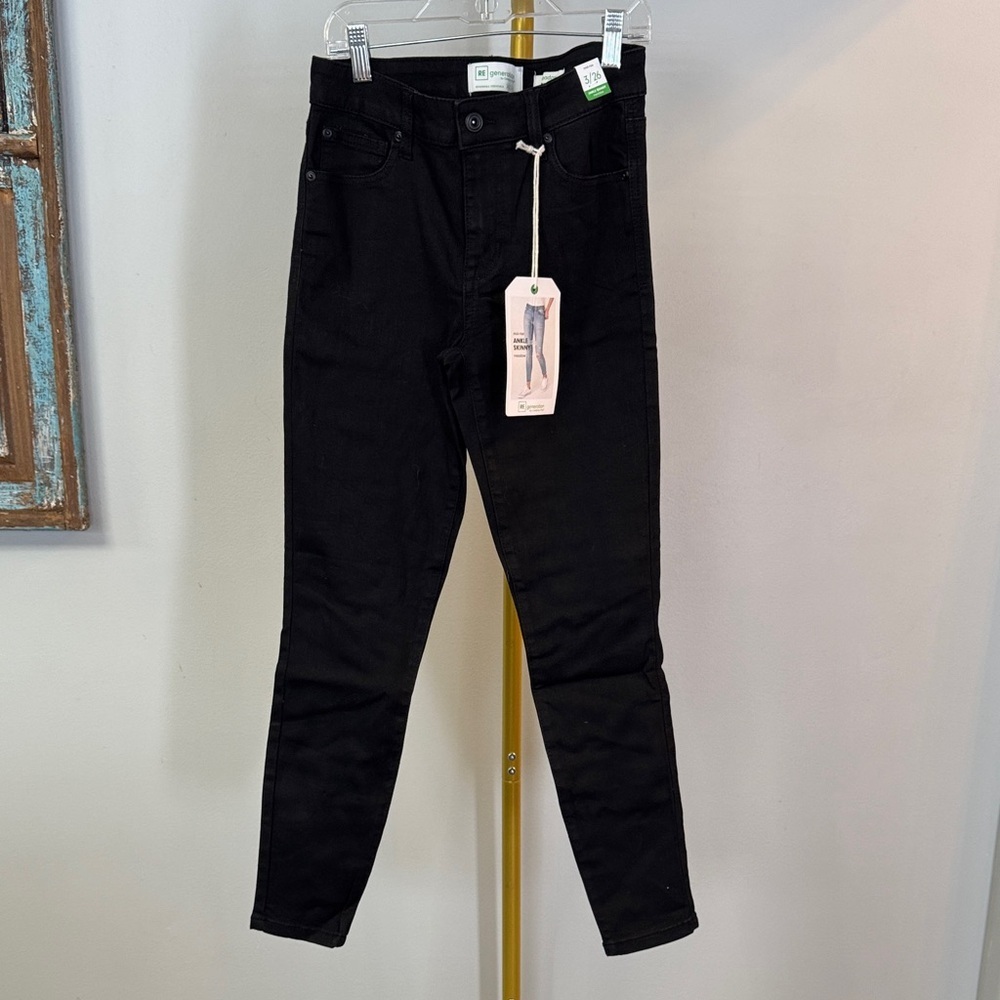 Celebrity Pink black denim ankle Jeans NWT 3/26 - Picture 1 of 12